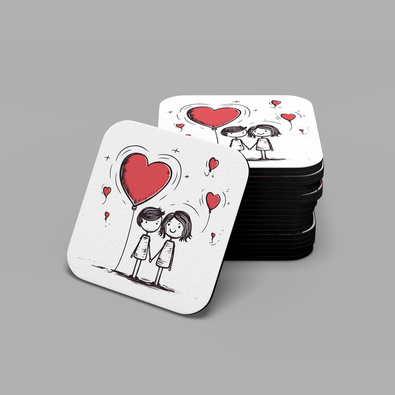 Adorable Duo Coaster