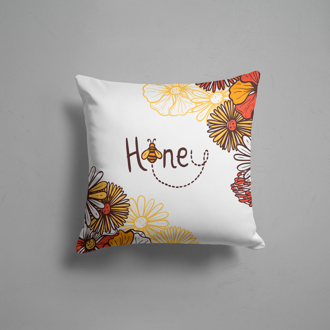 Buzzing Nectar Delight-02 16x16 Inch