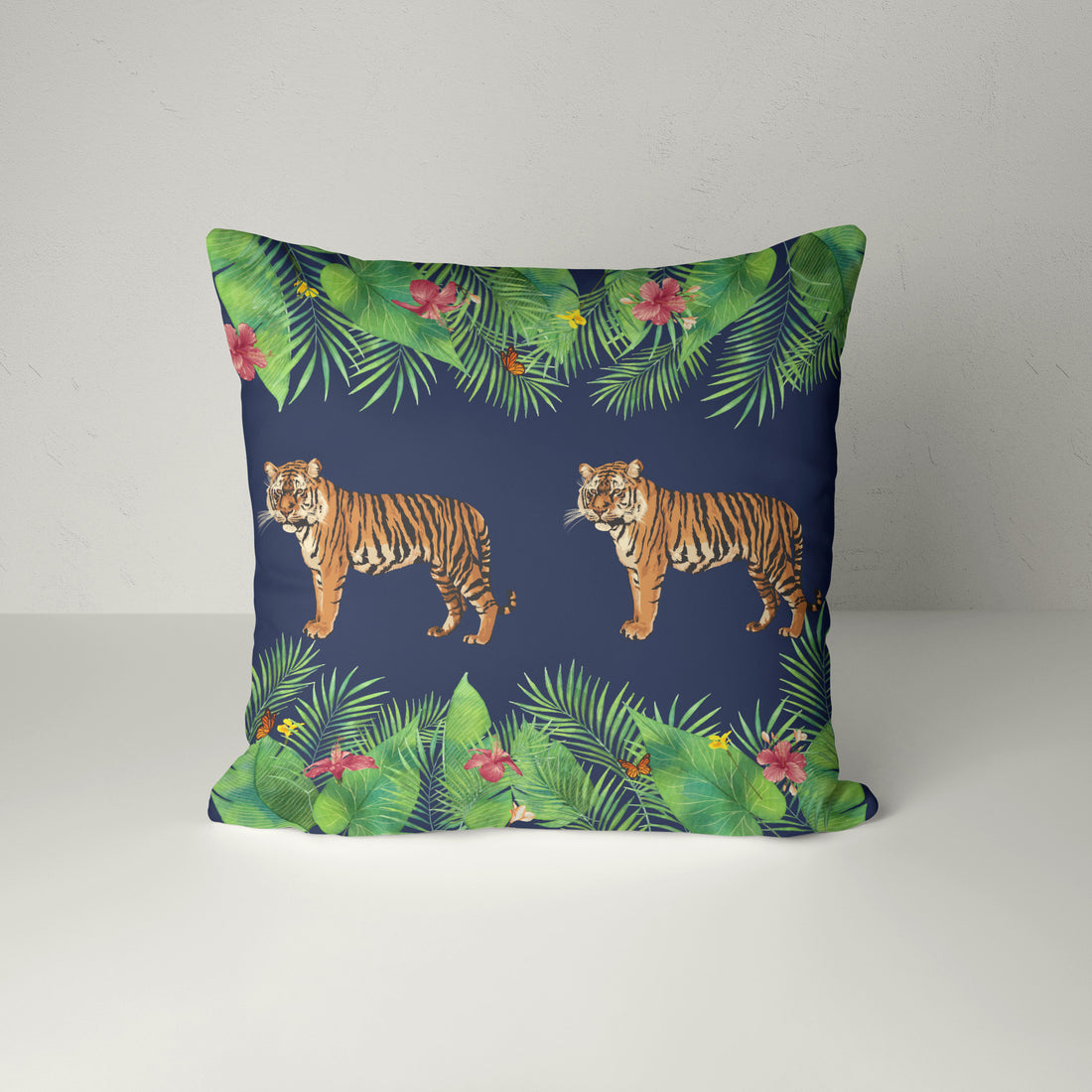 Leafy Tiger Trails 12x12 Inch Pack of 5