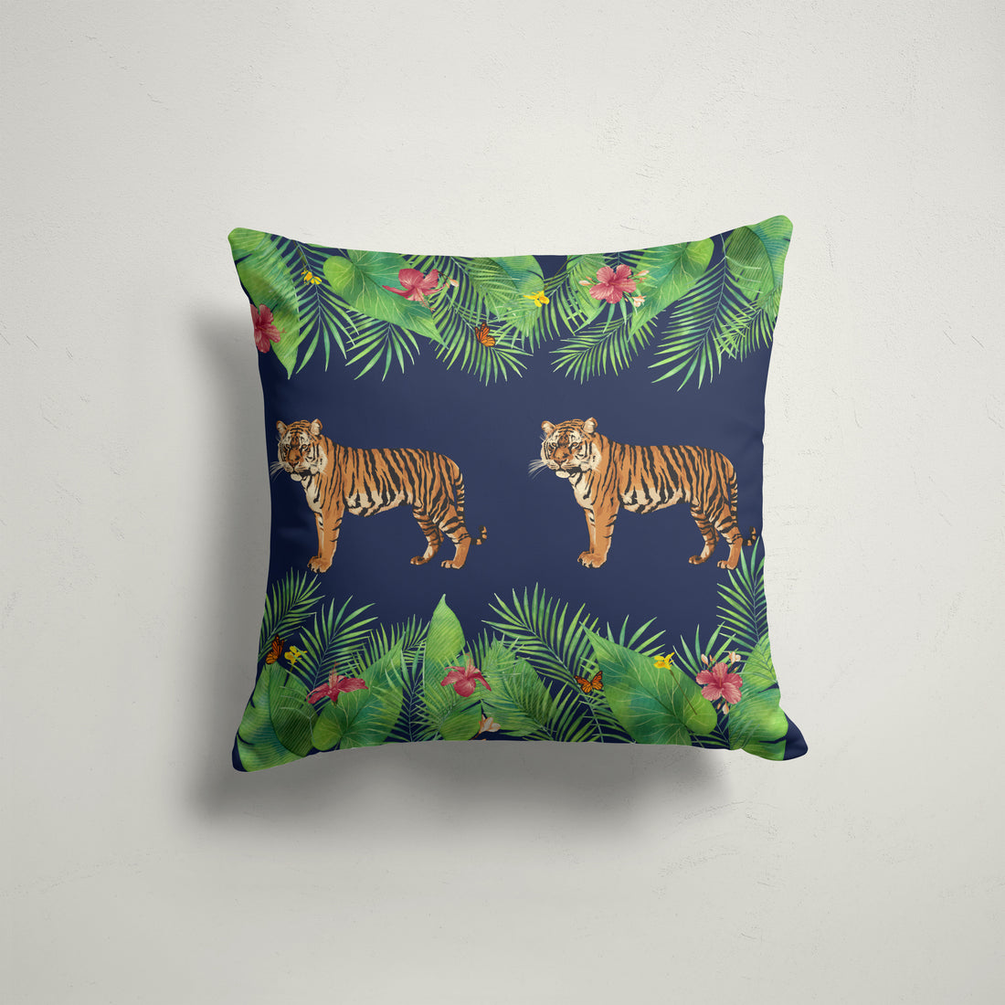 Leafy Tiger Trails 16x16 Inch Pack of 5