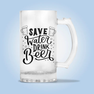 Save Water Drink Beer Mug