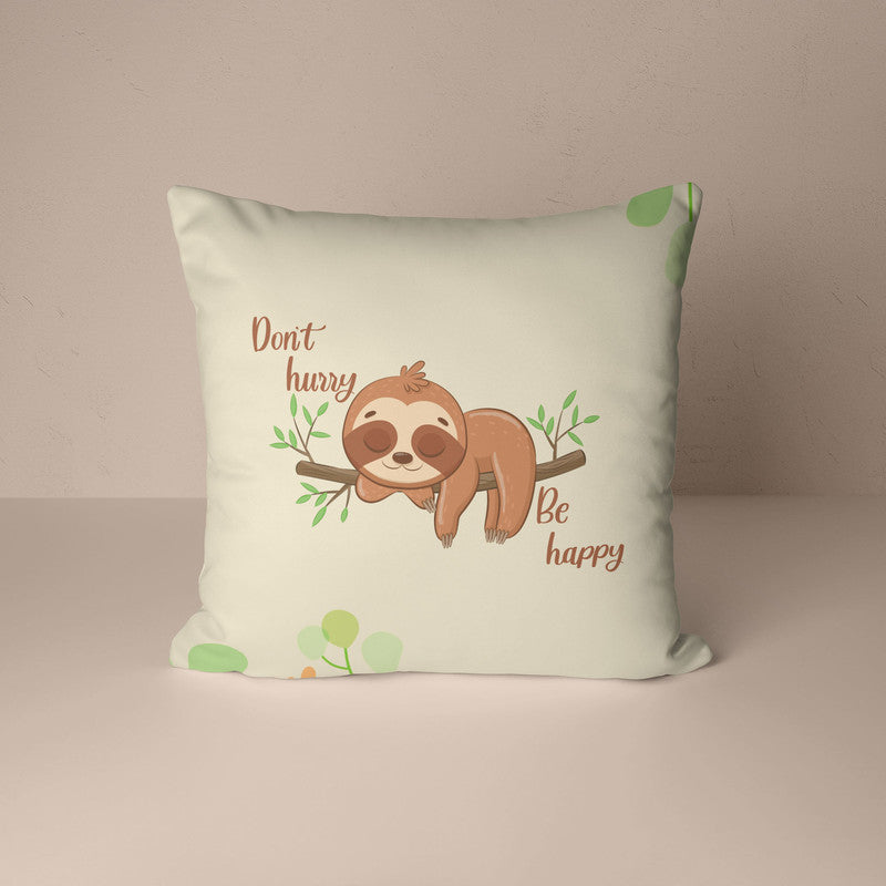 Snoozy Sloth Whispers_1 16x16 Inch