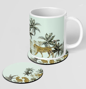 Tiger Wilderness Mug + Coaster