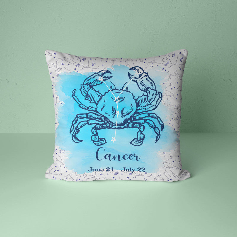 Zodiac Sign Cancer 16x16 Inch